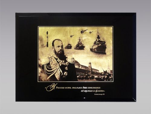 Панно "Армия и флот" (в футляре) Панно "Армия и флот" (в футляре)
